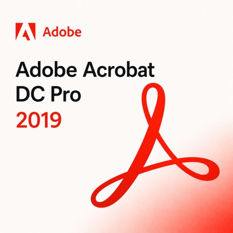 Adobe Acrobat DC Pro 2019